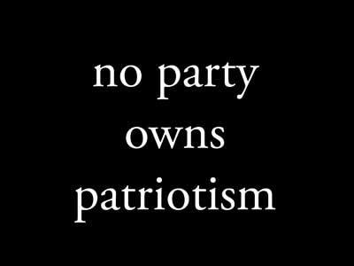 photograph from the Patriotism Variation series