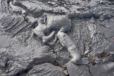 Lava flow from Mount Hualalai, Hawaii